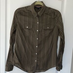 Express lightweight button down shirt